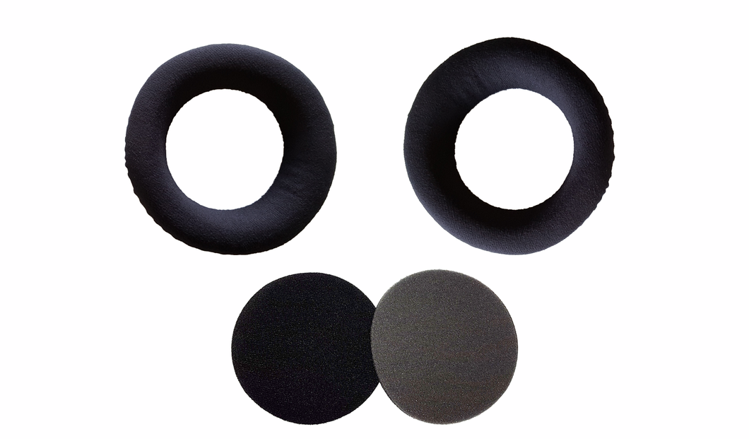 Earpad set EDT 90M, microfiber, black T90 - 911348